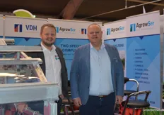 Johan and Henk van Tuijl at the stand of AgrowSer and VDH. The men have noticed in recent weeks that the mood in the tree nursery industry is picking up and wanted to bring that mood to Den Bosch.